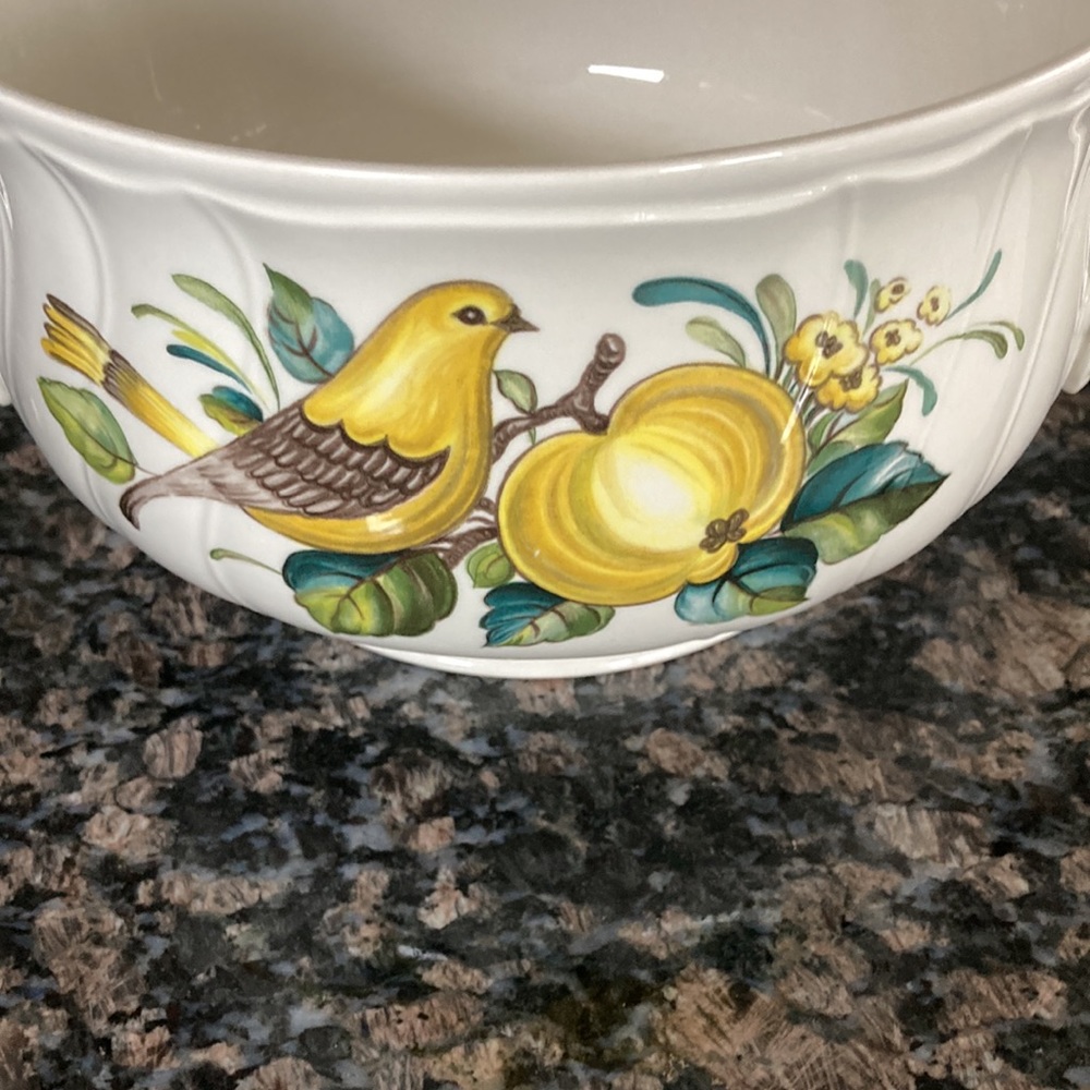 VILLEROY & BOCH JAMAICA SOUP TUREEN CASSEROLE COVERED LARGE SERVER - Picture 9 of 11
